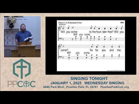 Featured image for “JANUARY 1, 2025   WEDNESDAY SINGING”