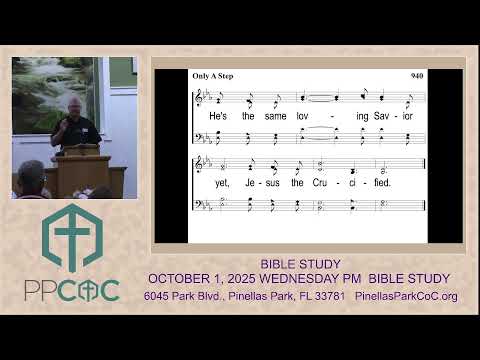 Featured image for “OCTOBER 1, 2025 WEDNESDAY PM  BIBLE STUDY”